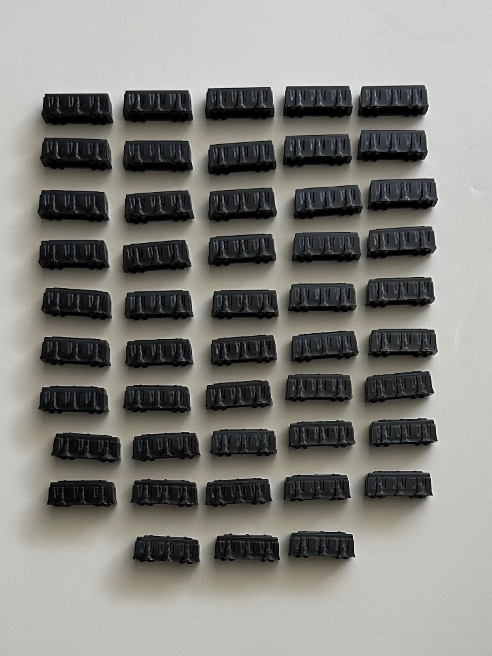 Ticket to Ride Europe - Game Replacement Train Pieces in Black